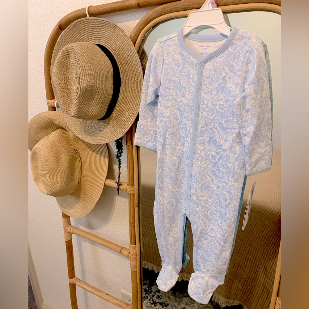 NEW Ralph Lauren Footed coverall